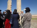 بازدید دانشجویان معماری از تخت جمشید