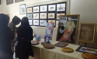 نمایشگاه به مناسبت روز دانشجو