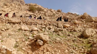 بازدید دانشجویان رشته معماری از شهر کازرون