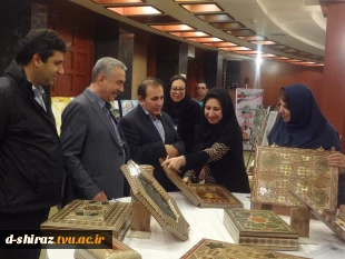 حضور دانشکده در جشنواره فرهنگی کارآفرینی در هتل شیراز