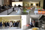 بازدید معاون صندوق رفاه دانشجویان وزارت علوم و هیات همراه از دانشکده