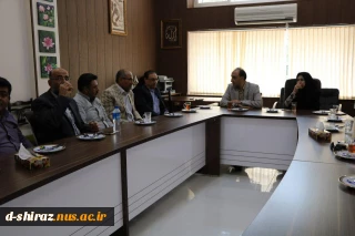 بازدید معاون صندوق رفاه دانشجویان وزارت علوم و هیات همراه از دانشکده