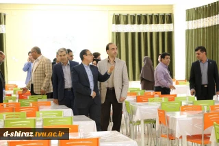 بازدید معاون صندوق رفاه دانشجویان وزارت علوم و هیات همراه از دانشکده
