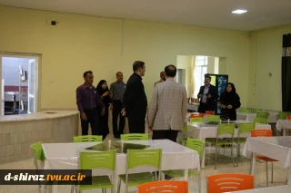 بازدید معاون صندوق رفاه دانشجویان وزارت علوم و هیات همراه از دانشکده