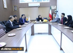 بازدید دکتر معراج رجایی مدیرکل دفتر پژوهشی دانشگاه فنی و حرفه ای دختران شیراز