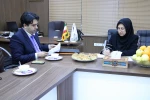 بازدید دکتر معراج رجایی مدیرکل دفتر پژوهشی دانشگاه فنی و حرفه ای دختران شیراز