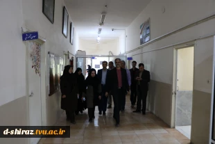 بازدید دکتر یزدانیان مدیر کل دفتر مرکزی حراست دانشگاه فنی و حرفه ای از دانشکده