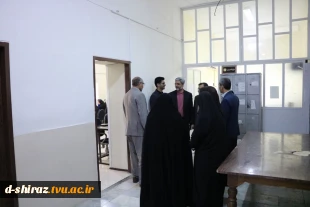 بازدید دکتر یزدانیان مدیر کل دفتر مرکزی حراست دانشگاه فنی و حرفه ای از دانشکده