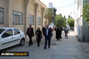 بازدید دکتر یزدانیان مدیر کل دفتر مرکزی حراست دانشگاه فنی و حرفه ای از دانشکده