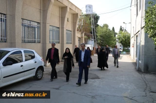 بازدید مدیرکل دفتر مرکزی حراست دانشگاه فنی و حرفه ای از دانشکده