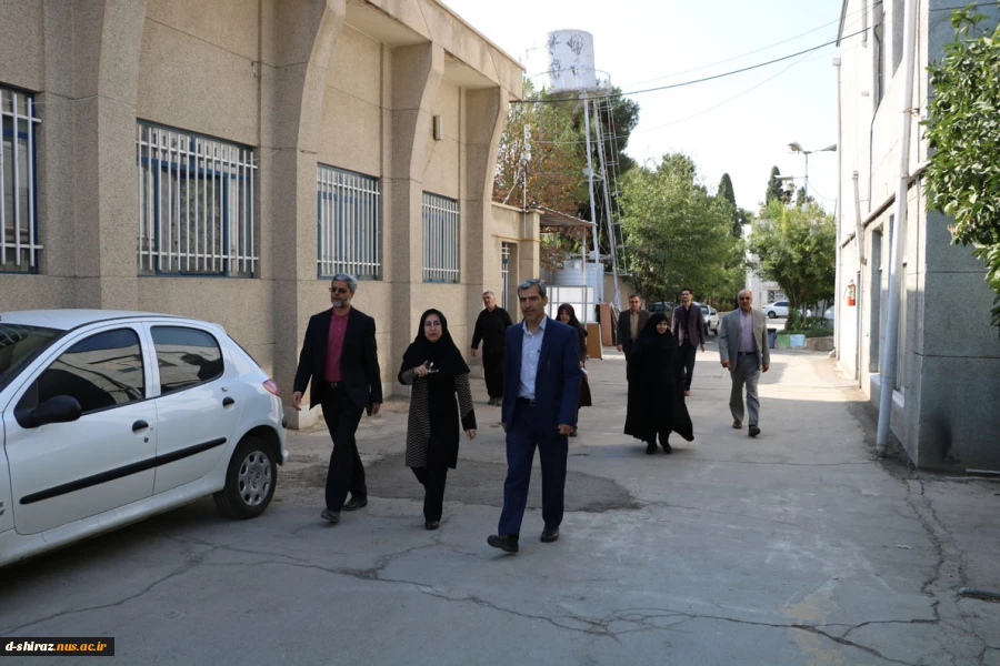 بازدید دکتر یزدانیان مدیر کل دفتر مرکزی حراست دانشگاه فنی و حرفه ای از دانشکده