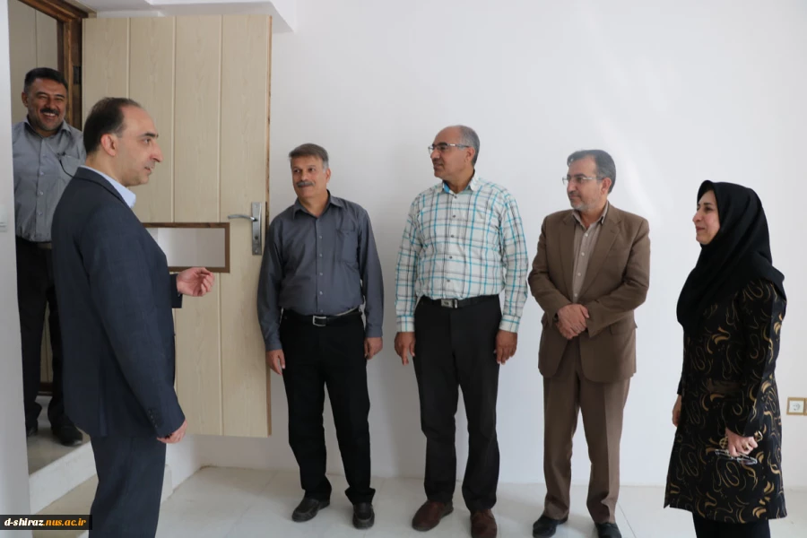 افتتاح سالن آمفی تئاتر دانشکده با حضور رییس دانشگاه فنی و حرفه ای استان فارس و معاونین ایشان