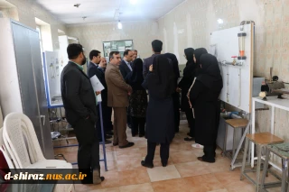 افتتاح سالن آمفی تئاتر دانشکده با حضور رییس دانشگاه فنی و حرفه ای استان فارس و معاونین ایشان