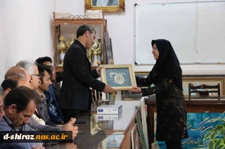 جلسه تودیع معاون مالی اداری جناب آقای قیصری