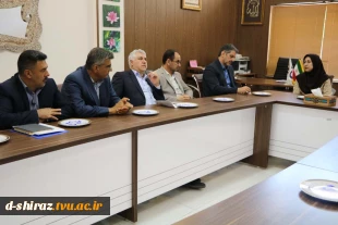 بازدید دکتر زمانی معاون مالی اداری دانشگاه فنی و حرفه ای