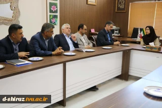 بازدید دکتر زمانی معاون مالی اداری دانشگاه فنی و حرفه ای