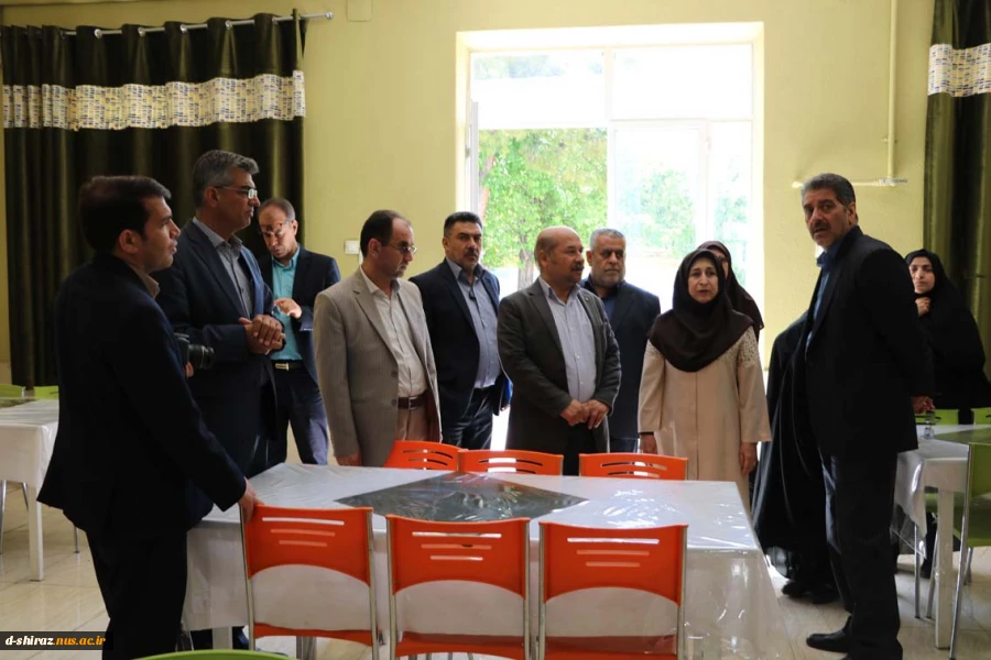 بازدید دکتر زمانی معاون مالی اداری دانشگاه فنی و حرفه ای
