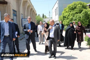 بازدید دکتر زمانی معاون مالی اداری دانشگاه فنی و حرفه ای
