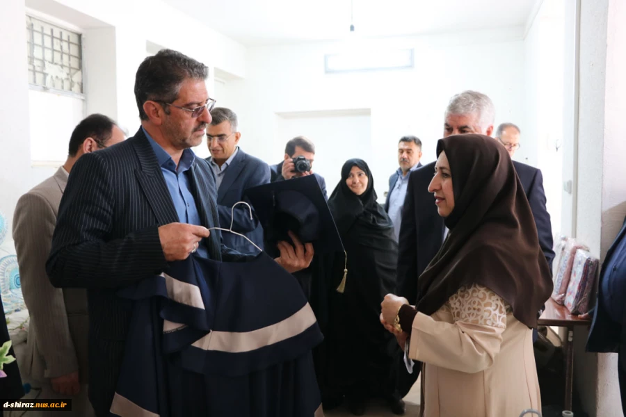 بازدید دکتر زمانی معاون مالی اداری دانشگاه فنی و حرفه ای