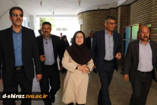 بازدید دکتر زمانی معاون مالی اداری دانشگاه فنی و حرفه ای