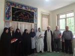 تقدیر از همکاران و دانشجویان حاضر در نماز