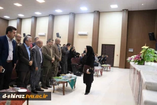 مراسم تودیع سرکار خانم دکتر جاهدی و معارفه سرکار خانم هوشیار