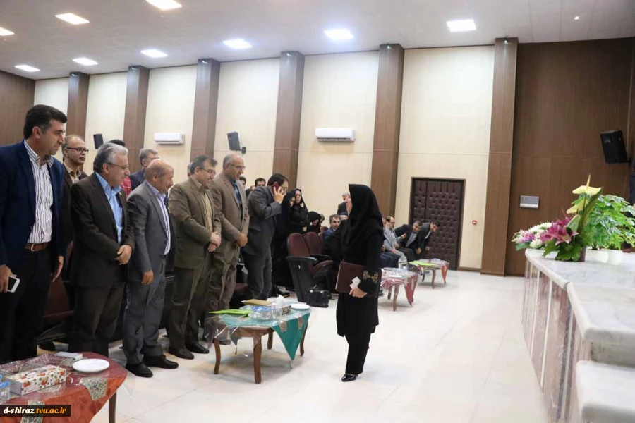 مراسم تودیع سرکار خانم دکتر جاهدی و معارفه سرکار خانم هوشیار