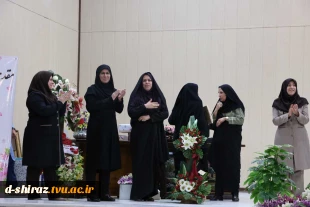 مراسم تودیع سرکار خانم دکتر جاهدی و معارفه سرکار خانم هوشیار
