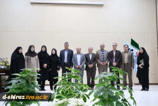 مراسم تودیع سرکار خانم دکتر جاهدی و معارفه سرکار خانم هوشیار