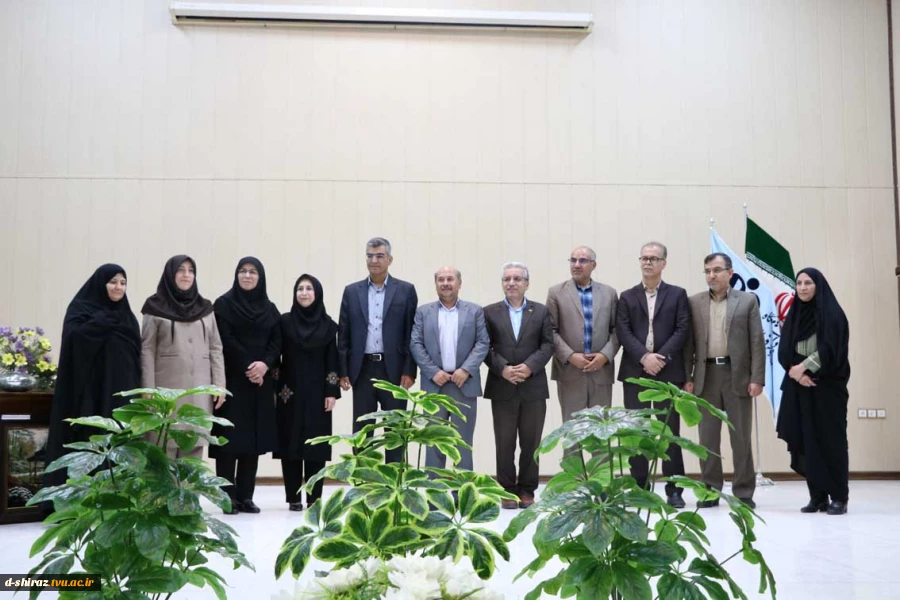 مراسم تودیع سرکار خانم دکتر جاهدی و معارفه سرکار خانم هوشیار