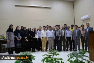 مراسم تودیع سرکار خانم دکتر جاهدی و معارفه سرکار خانم هوشیار