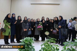 مراسم تودیع سرکار خانم دکتر جاهدی و معارفه سرکار خانم هوشیار