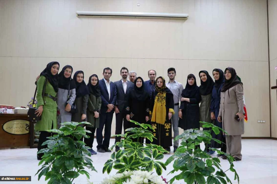 مراسم تودیع سرکار خانم دکتر جاهدی و معارفه سرکار خانم هوشیار