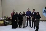 مراسم تودیع سرکار خانم دکتر جاهدی و معارفه سرکار خانم هوشیار