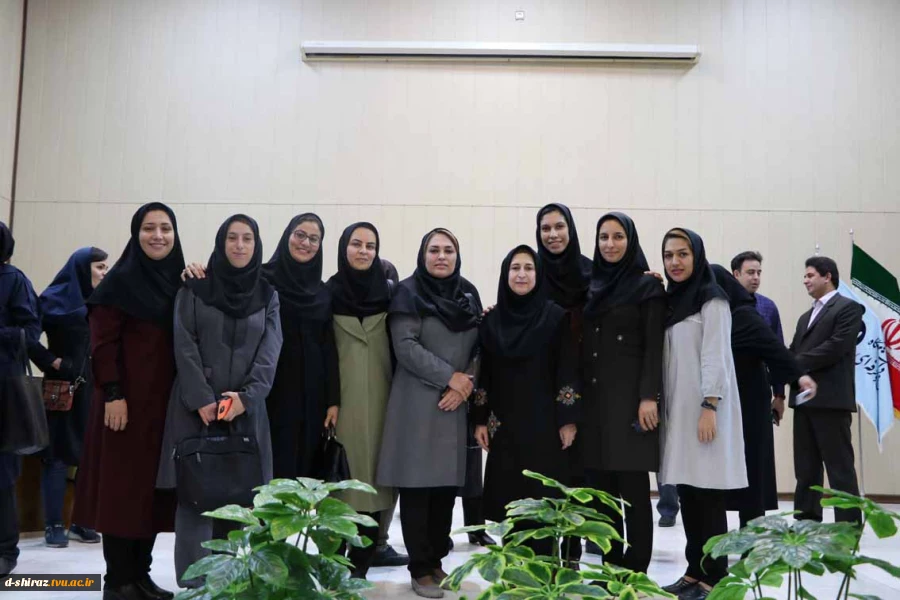 مراسم تودیع سرکار خانم دکتر جاهدی و معارفه سرکار خانم هوشیار