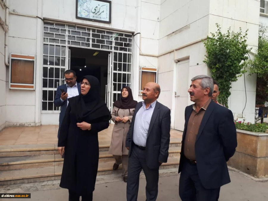 بازدید مشاور دانشگاه فنی و حرفه ای کشور از دانشکده