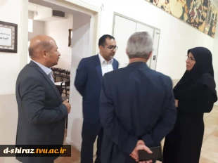 بازدید مشاور دانشگاه فنی و حرفه ای کشور از دانشکده