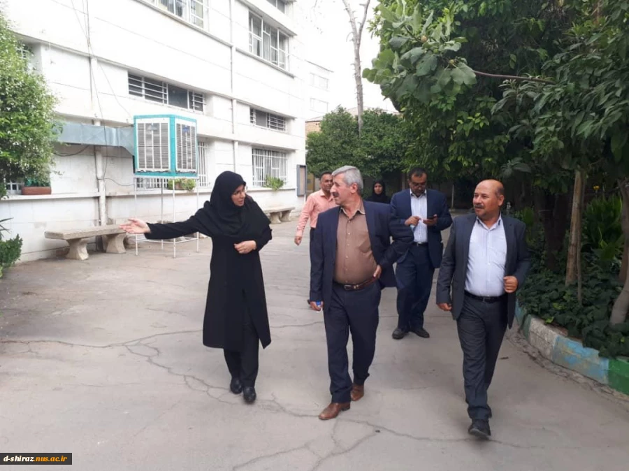بازدید مشاور دانشگاه فنی و حرفه ای کشور از دانشکده