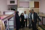 بازدید معاونت محترم اداری مالی و مدیریت منابع انسانی دانشگاه فنی و حرفه ای باهنر از دانشکده فنی دختران شیراز 2