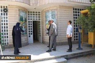 بازدید معاونت محترم اداری مالی و مدیریت منابع انسانی دانشگاه فنی و حرفه ای باهنر از دانشکده فنی دختران شیراز 3