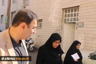 بازدید نمایندگان صندوق رفاه از آموزشکده فنی وحرفه ای دختران شیراز  7