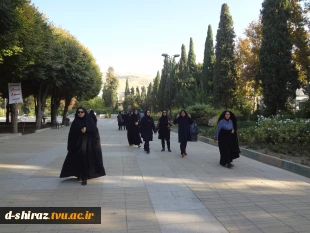همایش پیاده روی کارکنان دانشکده فنی وحرفه ای دختران شیراز