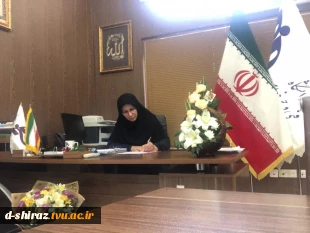 پیام تبریک رئیس دانشکده فنی وحرفه ای دختران شیراز به مناسبت روز دانشجو  2