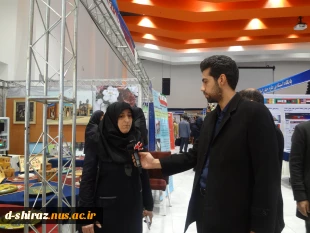 نمایشگاه دست آوردهای دانشکده فنی و حرفه ای دختران شیراز به مناسبت هفته پژوهش در دانشگاه شیراز 3