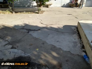 عملیات آسفالت ریزی دانشکده فنی الزهرای شیرازانجام شد 8