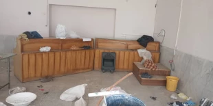 ساخت کلاس درسی در دانشکده فنی وحرفه ای دختران الزهرا شیراز 2
