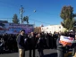 مراسم راهپیمایی همکاران ودانشجویان دانشکده فنی وحرفه ای دختران الزهرا شیراز در 9 دی ماه 98