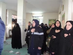 مراسم عزاداری دهه فاطمیه در دانشکده فنی وحرفه ای دختران شیراز 2
