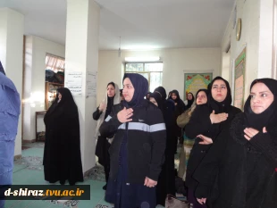 مراسم عزاداری دهه فاطمیه در دانشکده فنی وحرفه ای دختران شیراز 2