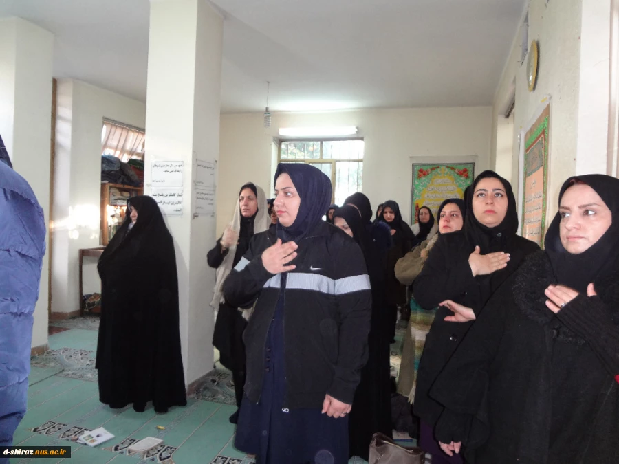 مراسم عزاداری دهه فاطمیه در دانشکده فنی وحرفه ای دختران شیراز 2